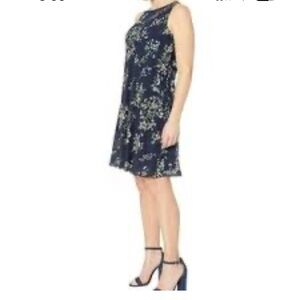 Lauren Ralph Lauren Navy Floral Dress
